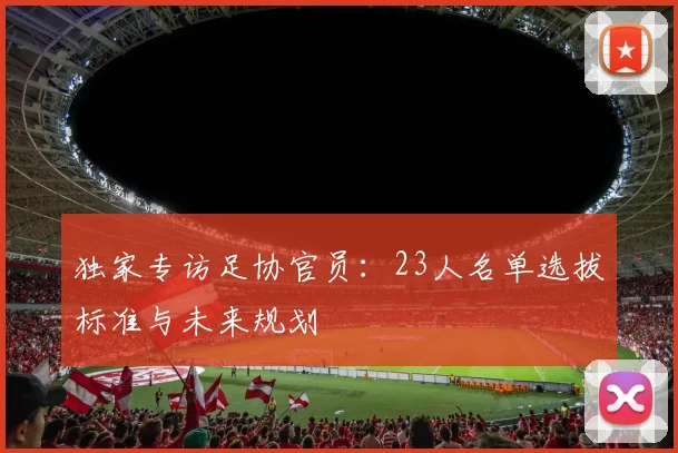 独家专访足协官员：23人名单选拔标准与未来规划